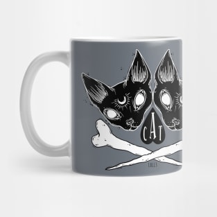 Twin ☥ Cats Mug